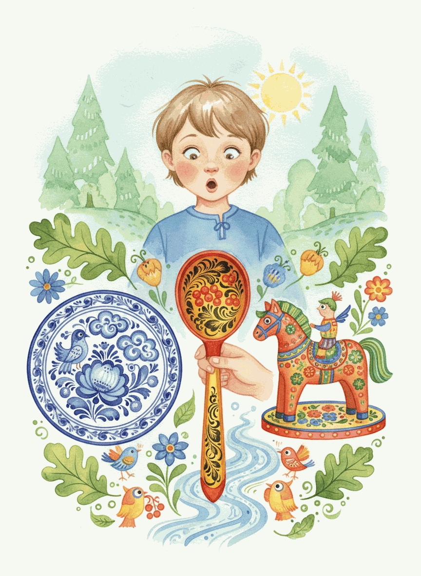Ребёнок и народные промыслы 
