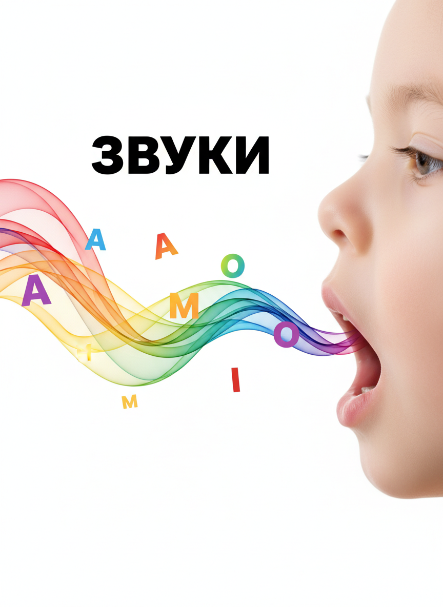 Ребёнок произносит звуки