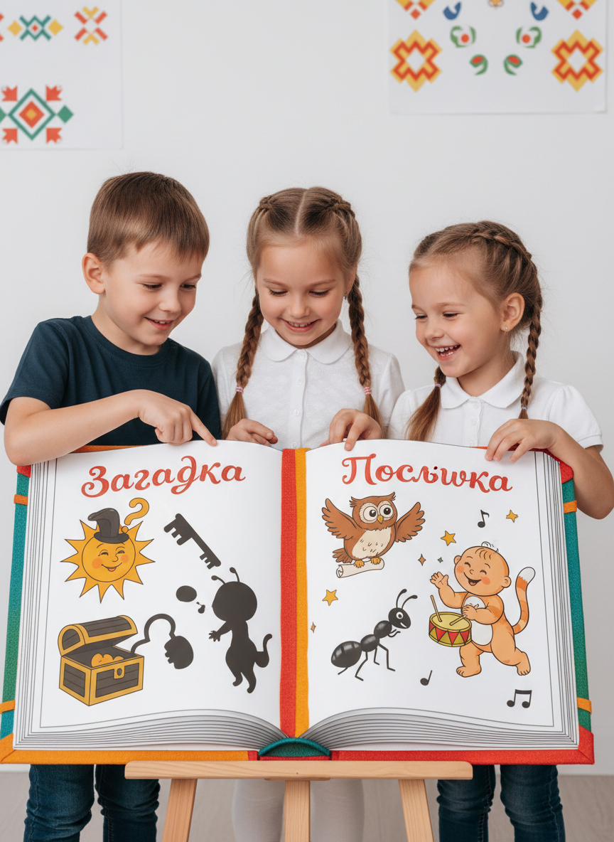 Книги и персонажи русского фольклора