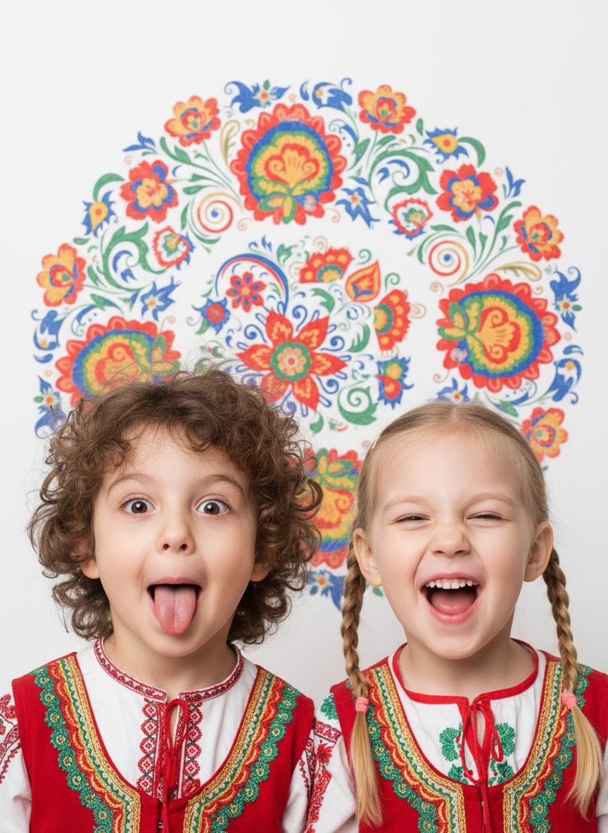 Дети и скороговорки
