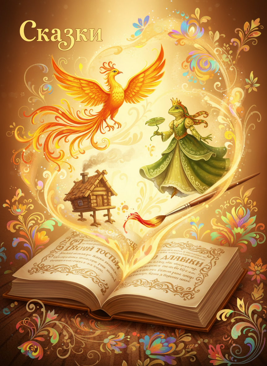 Художник и волшебная книга